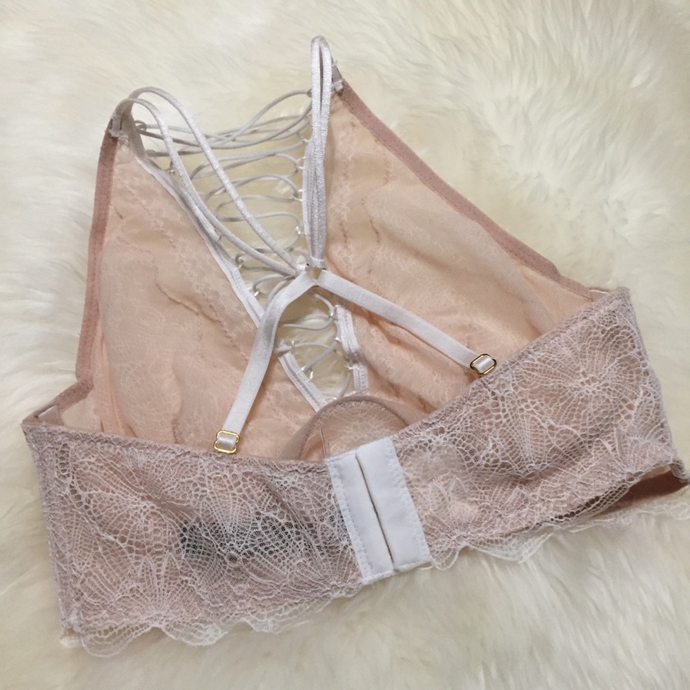 VS S High Neck Bralette Lace Up - Picture 15 of 16